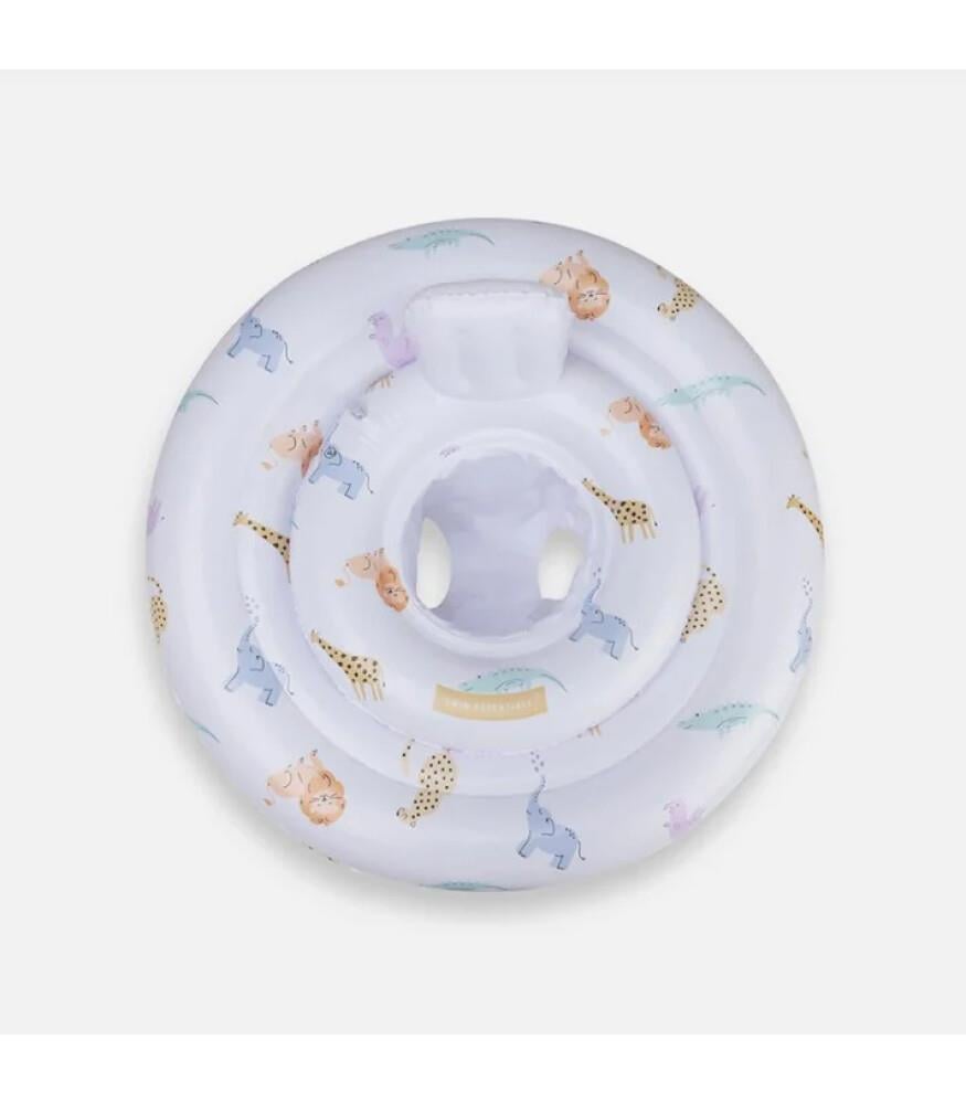 Swim Essentials Wild Life Leopard Bebek Sırt Destekli Yüzme Simidi 1-2 Yaş