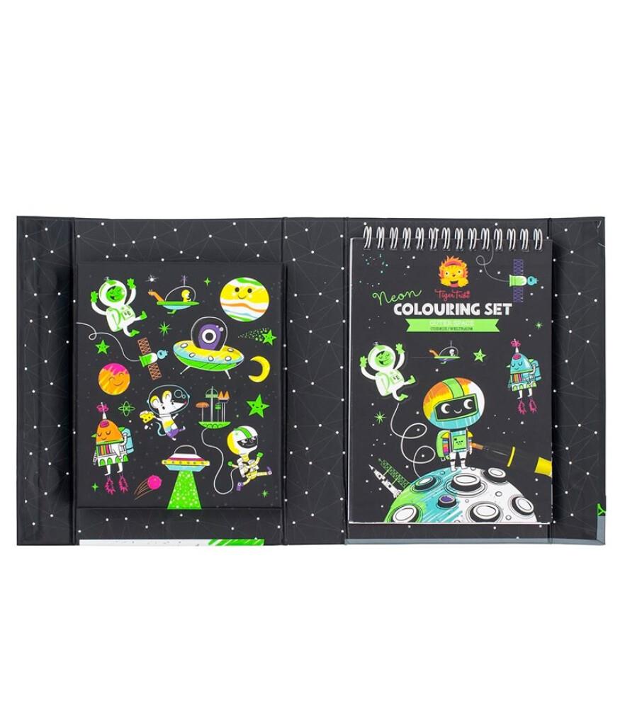 Tiger Tribe Neon Boyama Seti - Outer Space