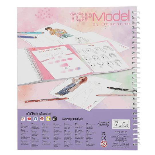 Topmodel Boyama Kitabı