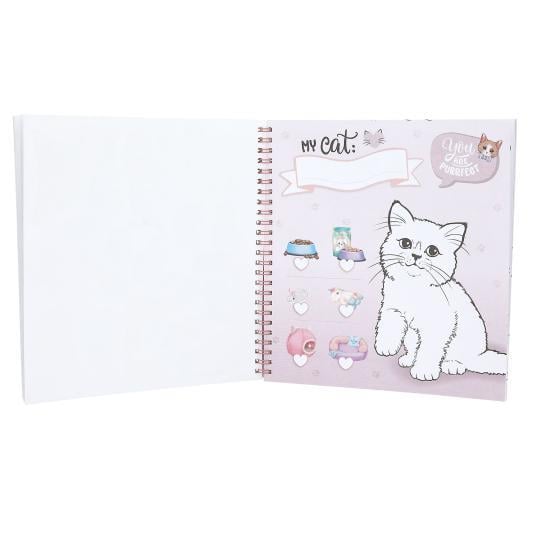 Topmodel Kitty Boyama Kitabı