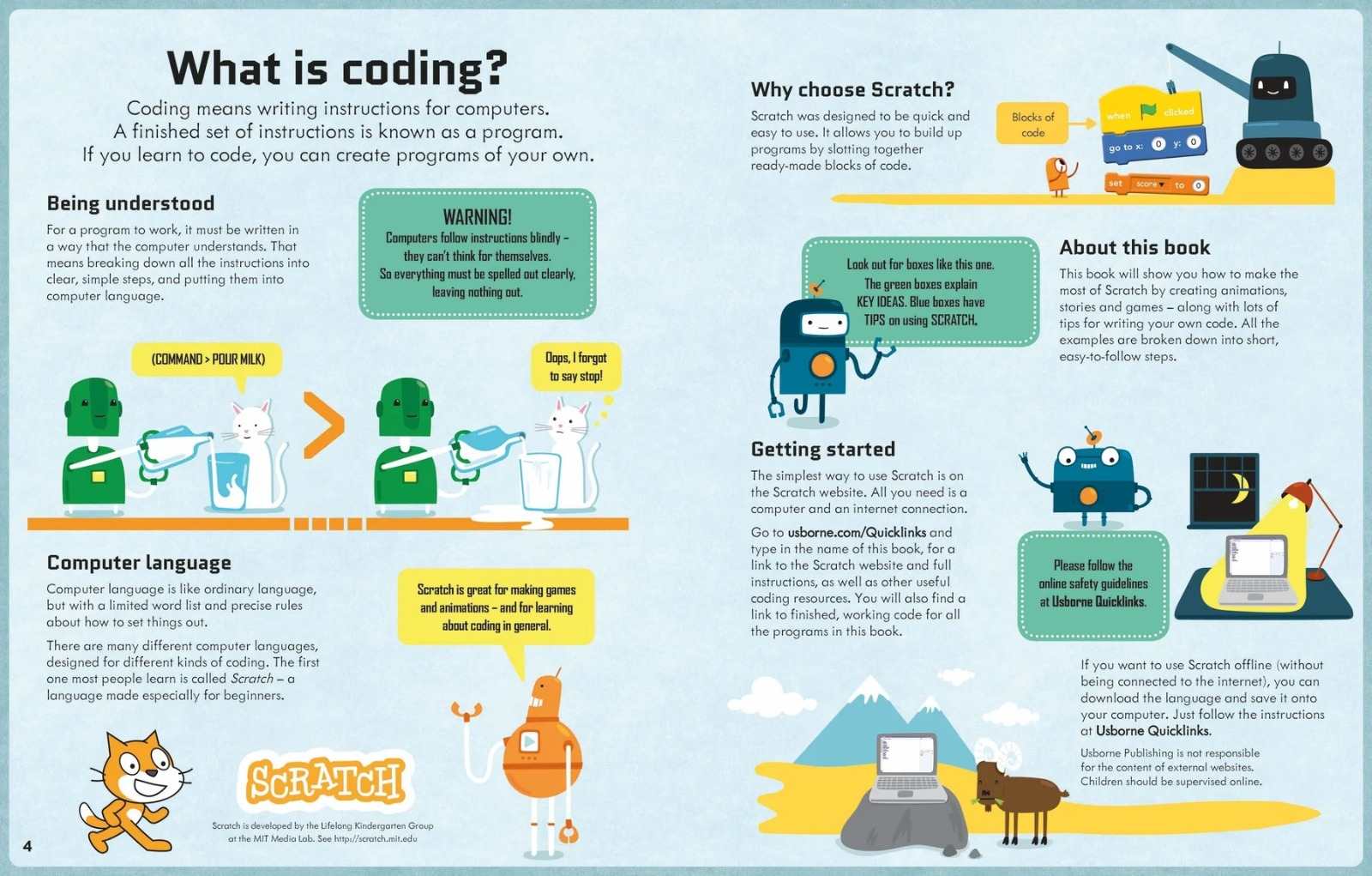 USB - Coding for Beginners: Using Scratch