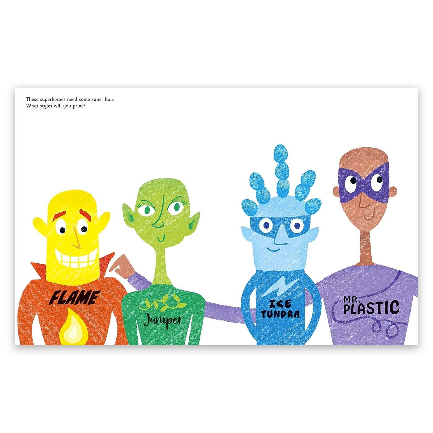 USB - Fingerprint Acttivities - Superheroes