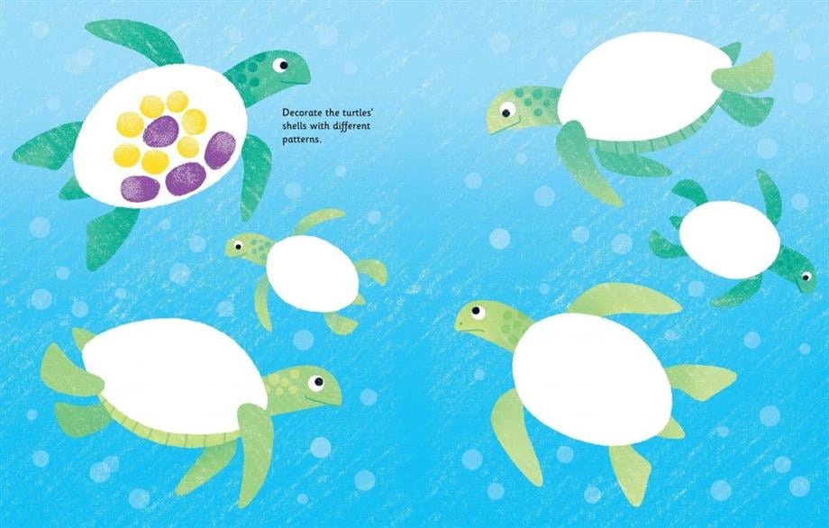 USB - Fingerprints Activities - Under the Sea
