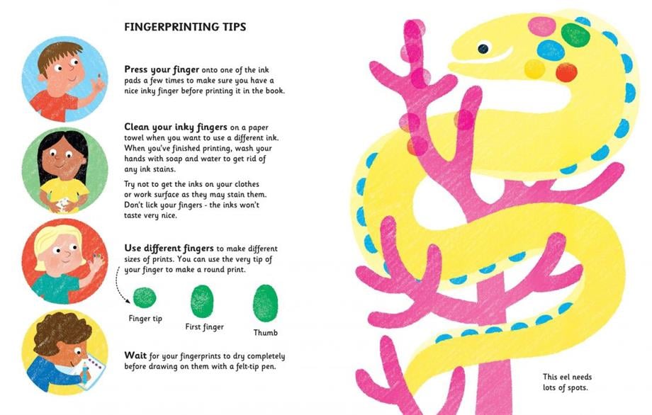 USB - Fingerprints Activities - Under the Sea