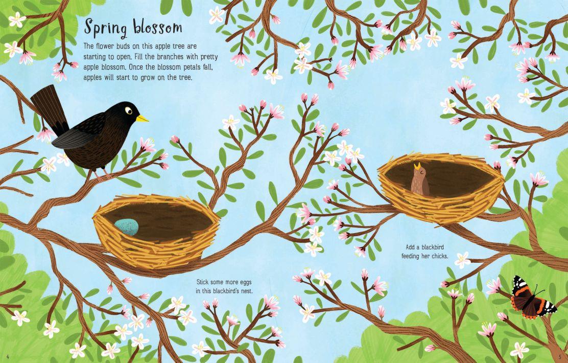 USB - First Sticker Book Seasons