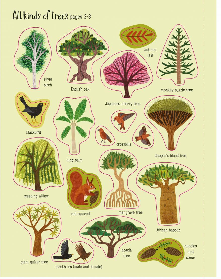 USB - First Sticker Book Trees