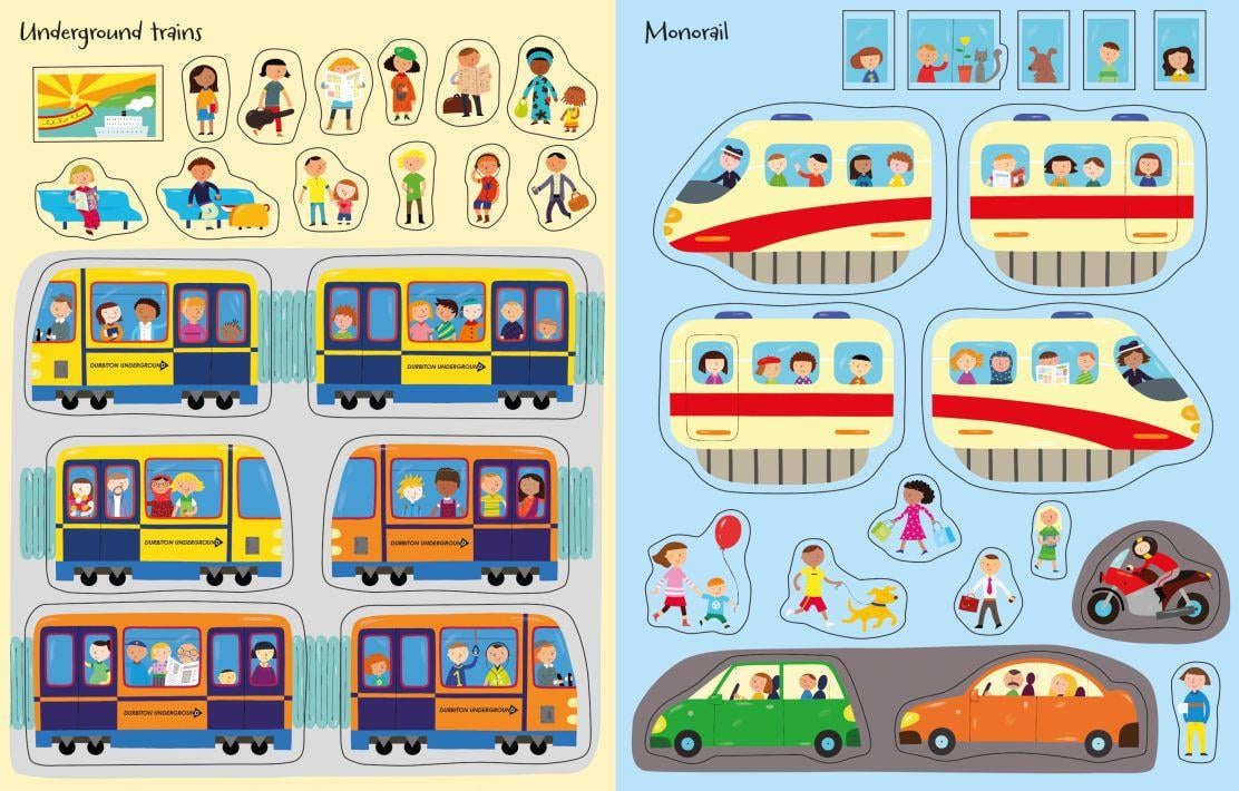 USB - First Sticker: Trains