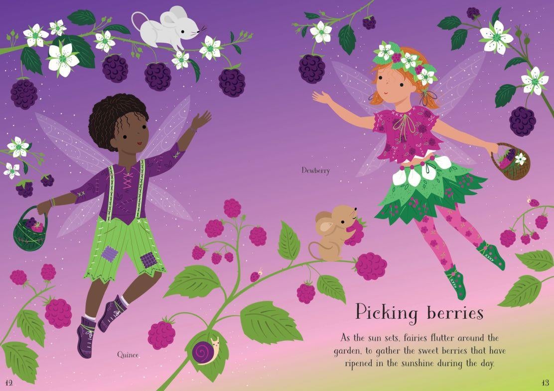 USB - Little Sticker Dolly Dressing Garden Fairy
