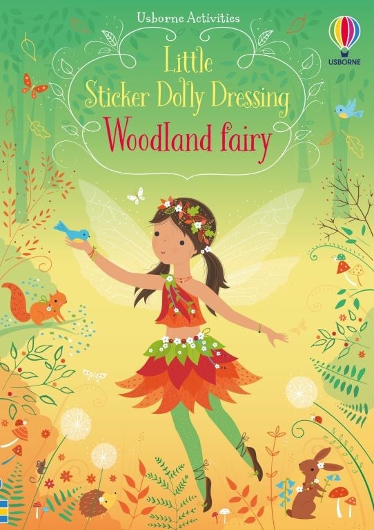 USB - Little Sticker Dolly Dressing Woodland Fairy