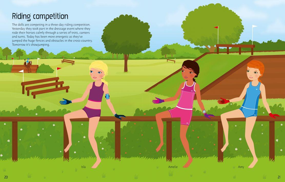 USB - Sticker Dolly Dressing Action!