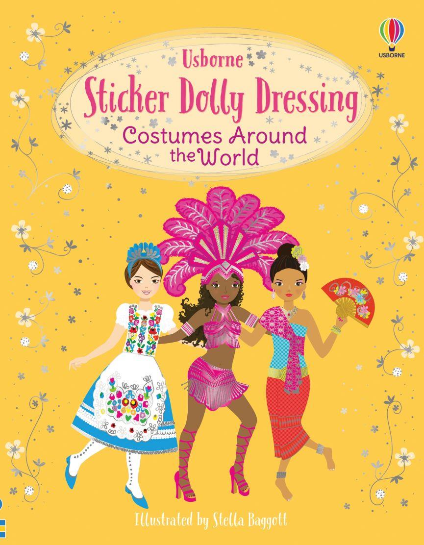 USB - Sticker Dolly Dressing Costumes Around The World