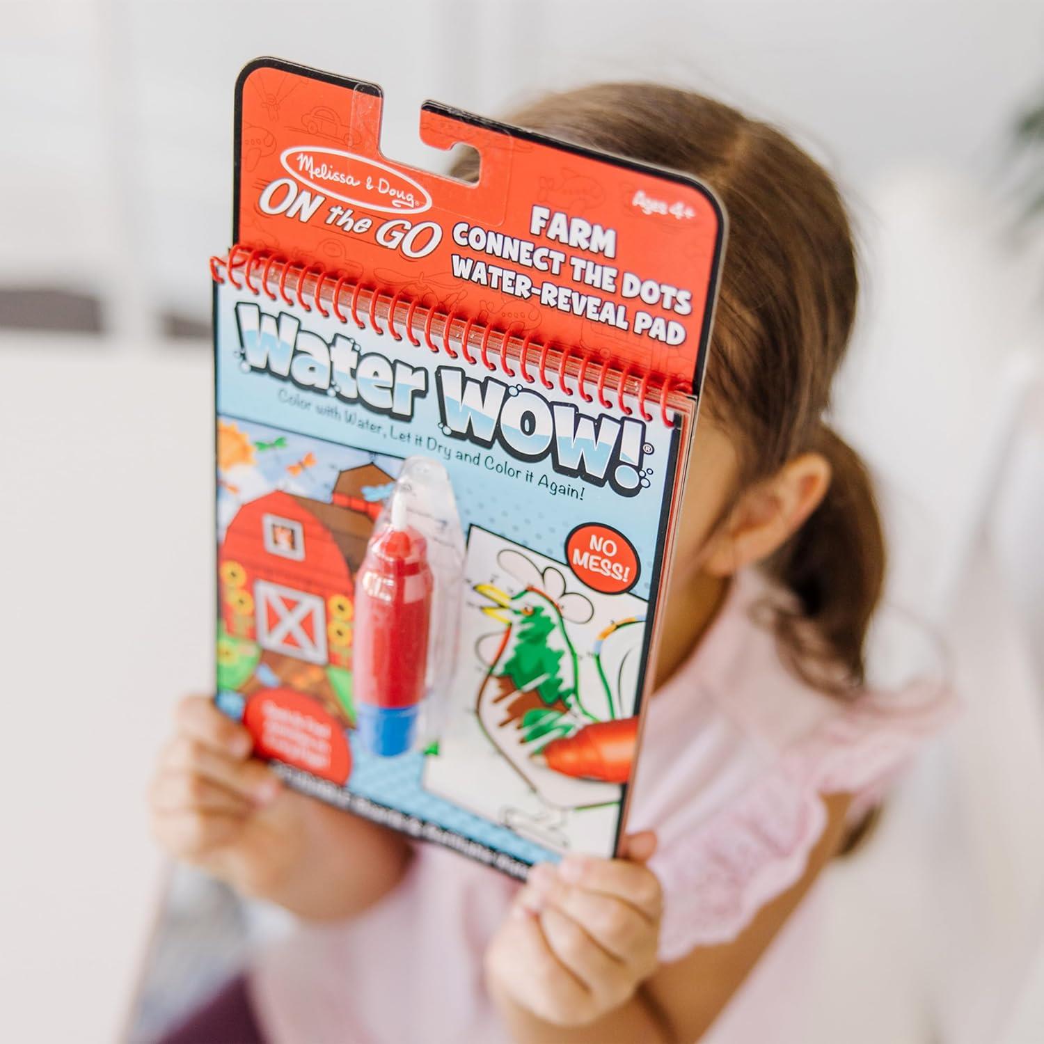 Water Wow! Su ile boyama kitabı -Çiftlik Nokta ile Birleştirme