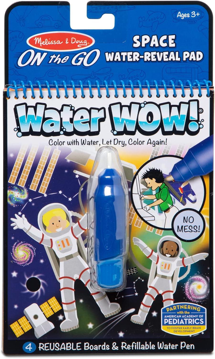 Water Wow! Su ile boyama kitabı -Space
