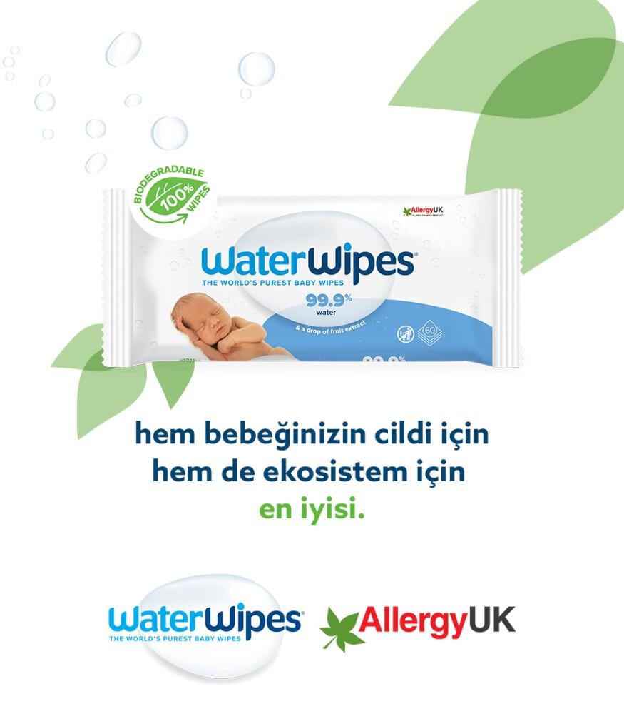 WaterWipes BIO Islak Mendil (12x60) 720 adet
