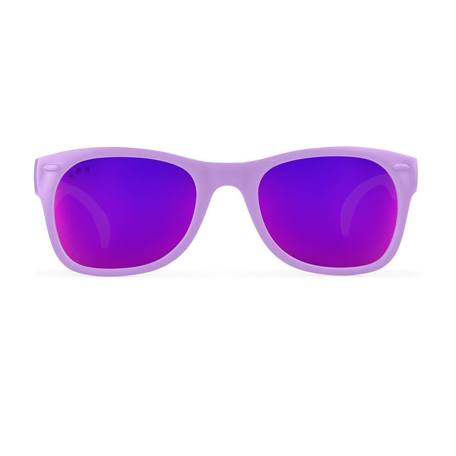 Wayfarer Model Glittered Punky Simli Lila Aynalı Mor Lens Çocuk Güneş Gözlüğü - Junior (4-12)