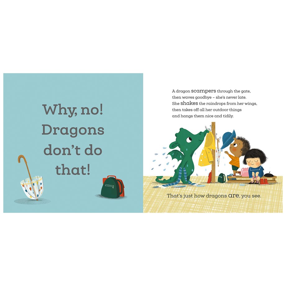 WHEN A DRAGON GOES TO SCHOOL