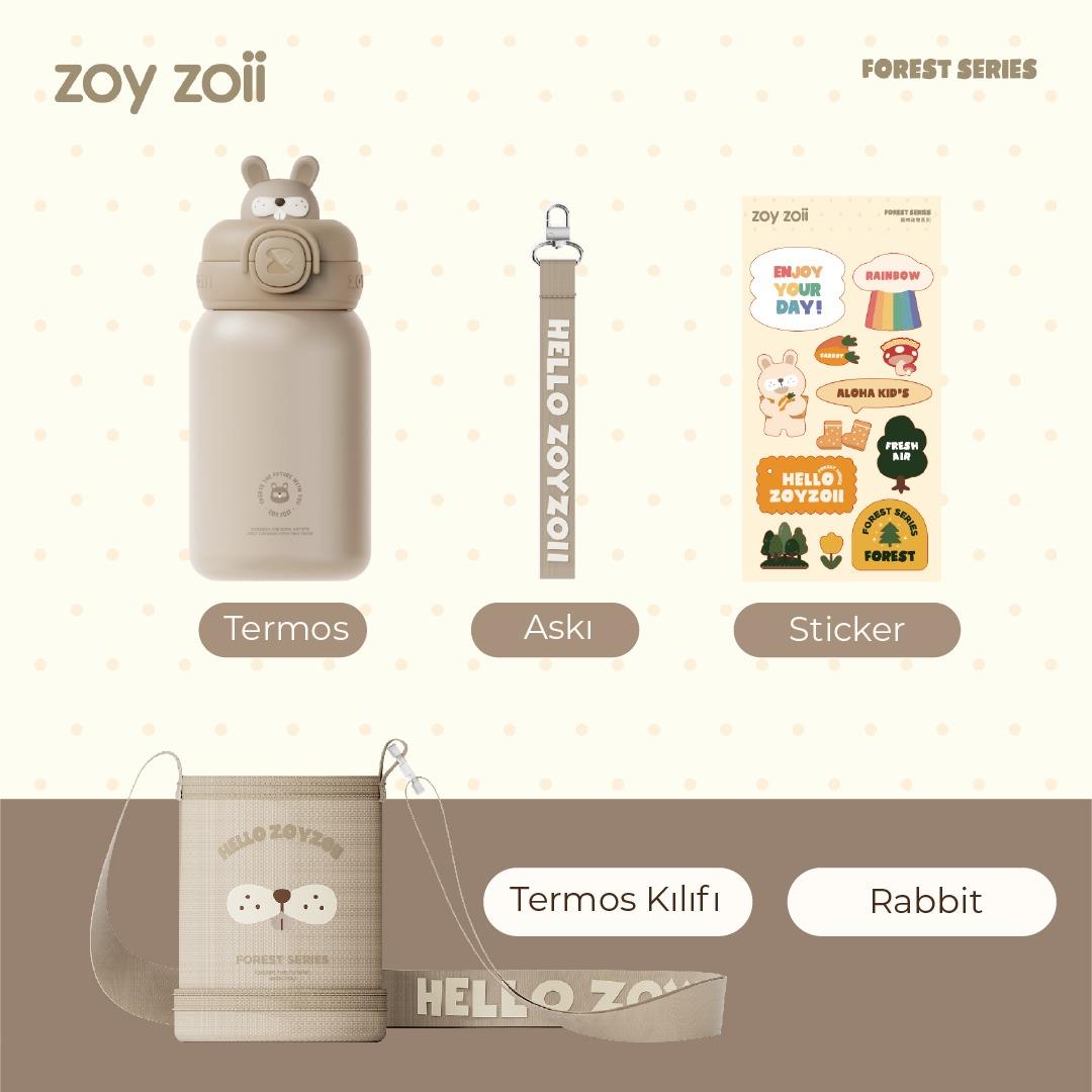 ZOYZOII Animal Serisi Su Matarası /Bunny