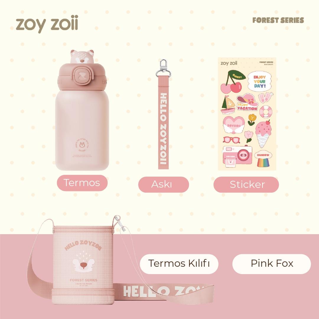 ZOYZOII Animal Serisi Su Matarası / Fox