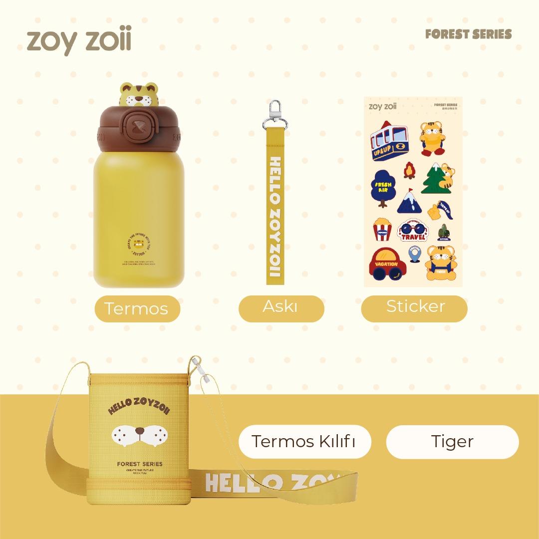 ZOYZOII Animal Serisi Su Matarası / Tiger
