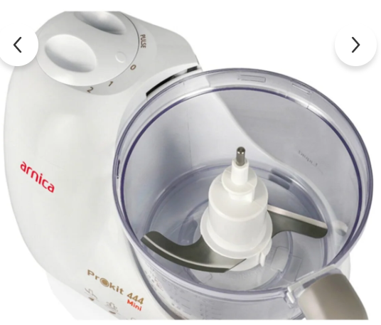 Arnica Prokit 444 Mini GH21030 Mutfak Robotu Beyaz