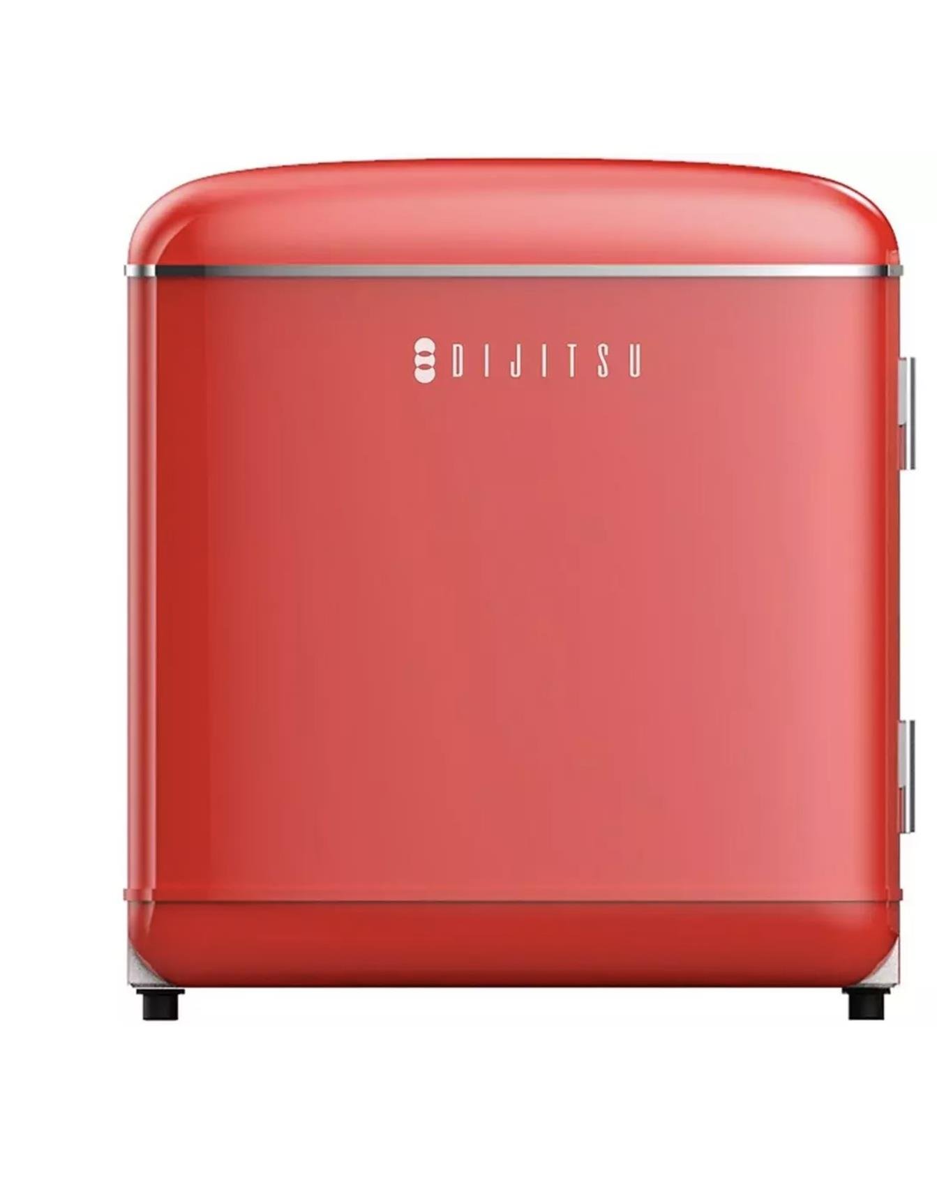 Dijitsu DB80RRE Retro 47 Litre Tek Kapılı Mini Buzdolabı - Kırmızı