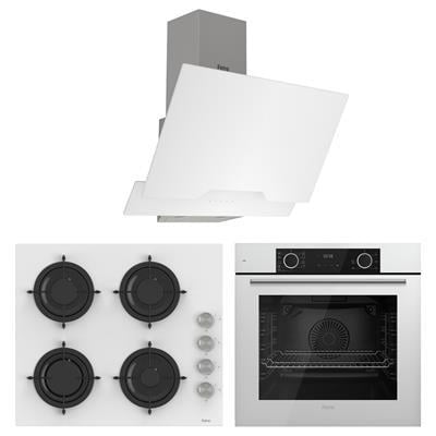 Ferre FryArt Beyaz Ankastre Set