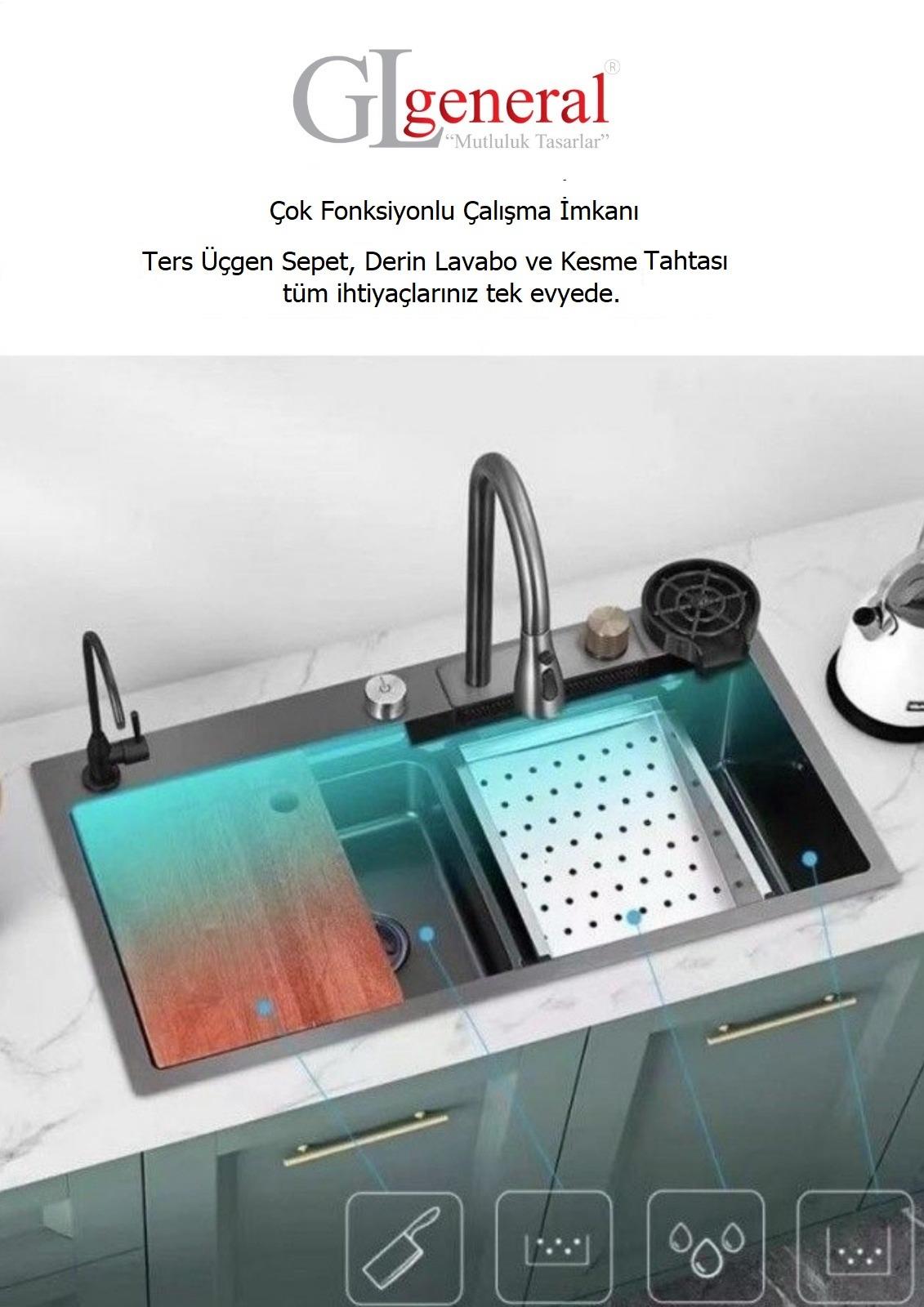 Gl General Eko Antrasit B. Yıkama Şelale Evye