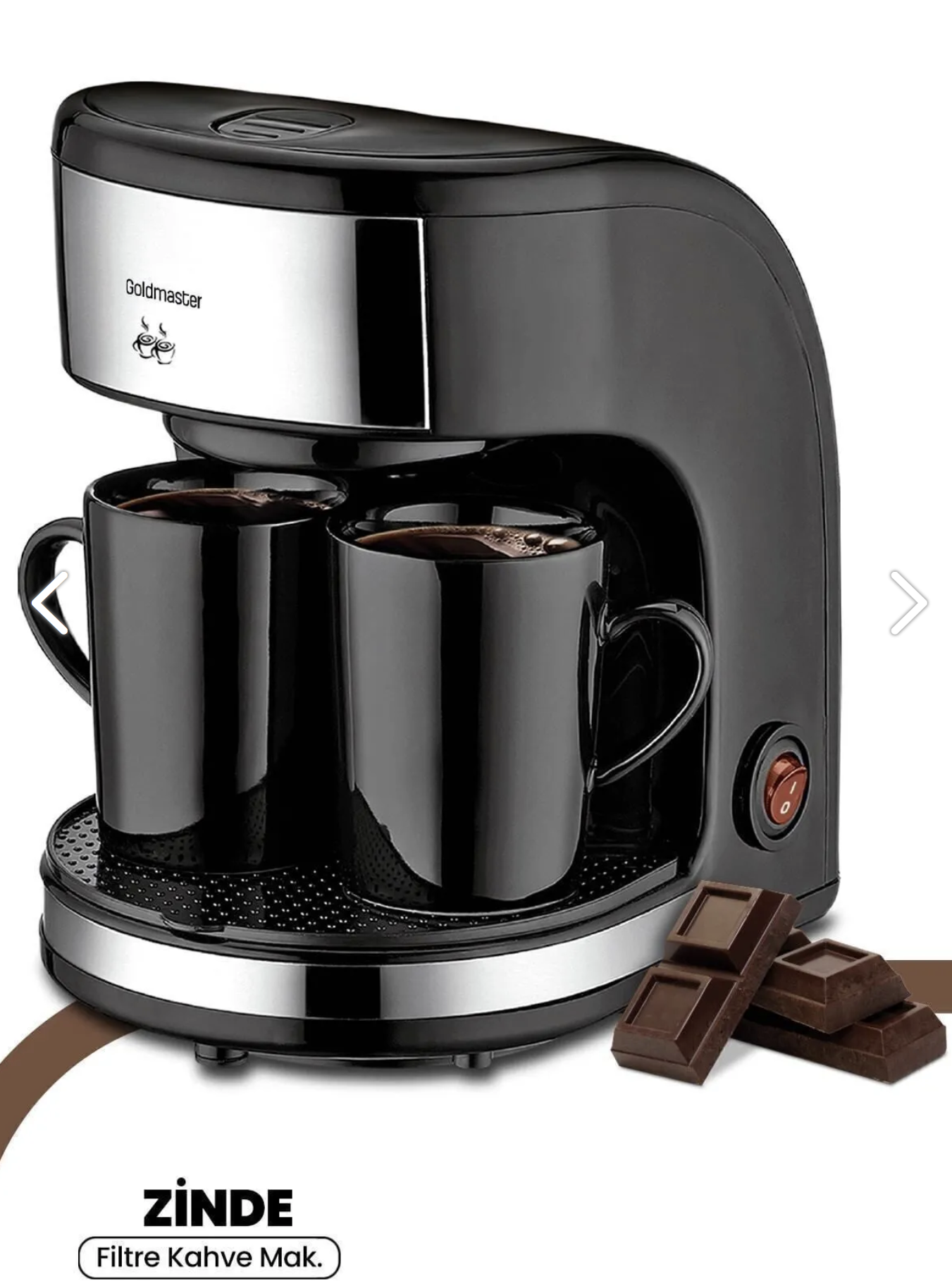 GOLDMASTER GM-7349 DROPS FİLTRE KAHVE MAKİNESİ