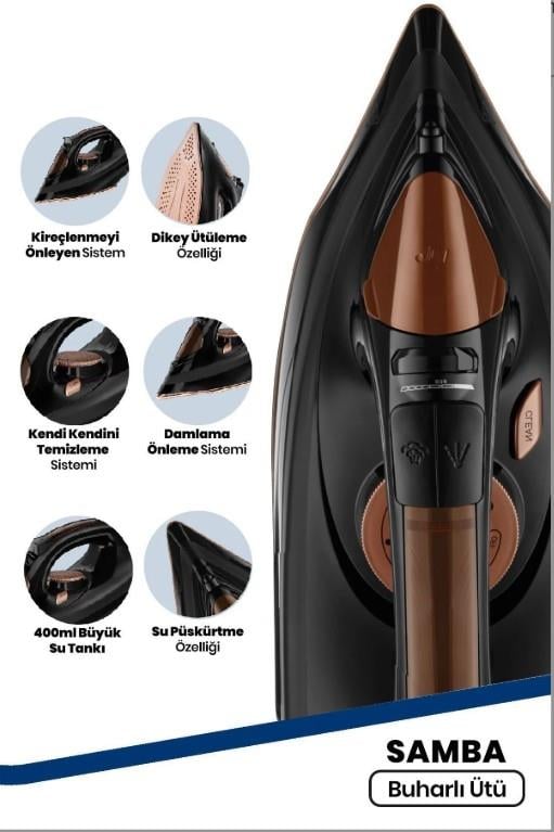 GOLDMASTER GM 7625 SAMBA BUHARLI ÜTÜ