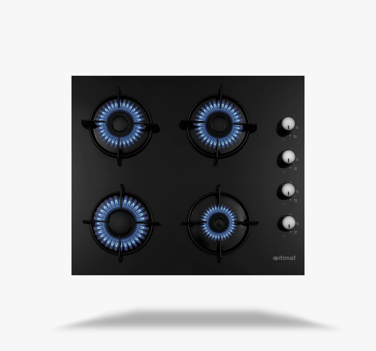 İTİMAT 1330.01 SERAMİK SET ÜSTÜ LPG SİYAH