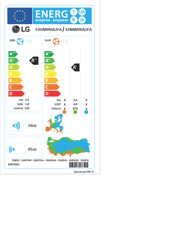 LG Dualcool Plus PC09SQ 9000 BTU A++ Inverter Duvar Tipi Klima