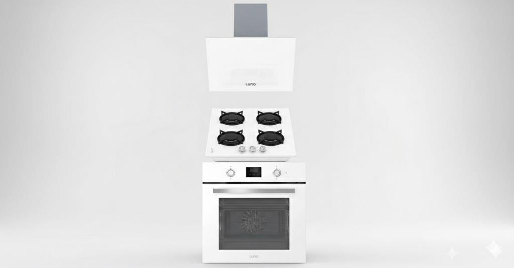 LUNO Trio Set 3481-L638-F502 Beyaz