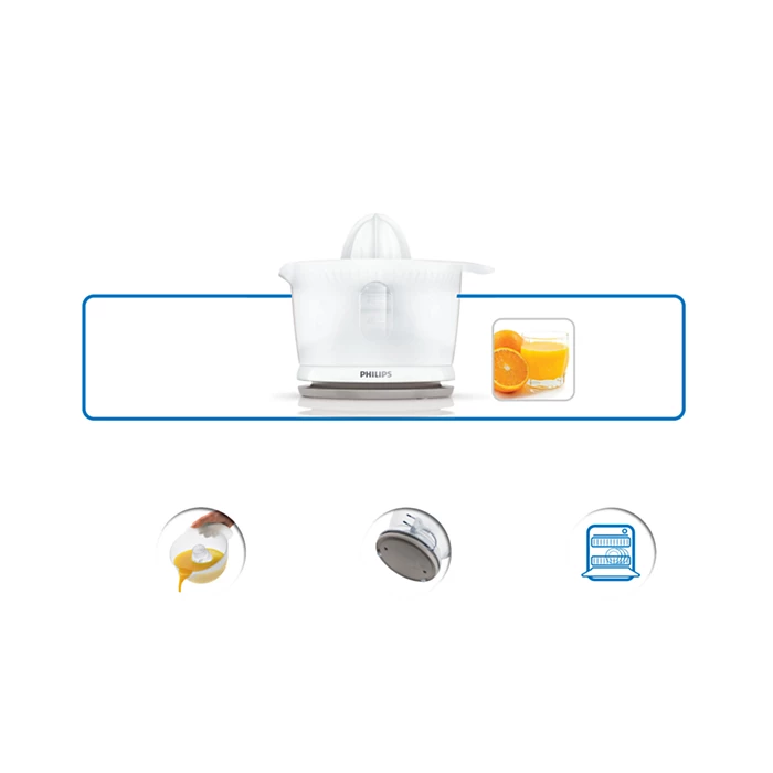 Philips Daily Collection HR2738/00 Narenciye Sıkacağı 0.5L Beyaz
