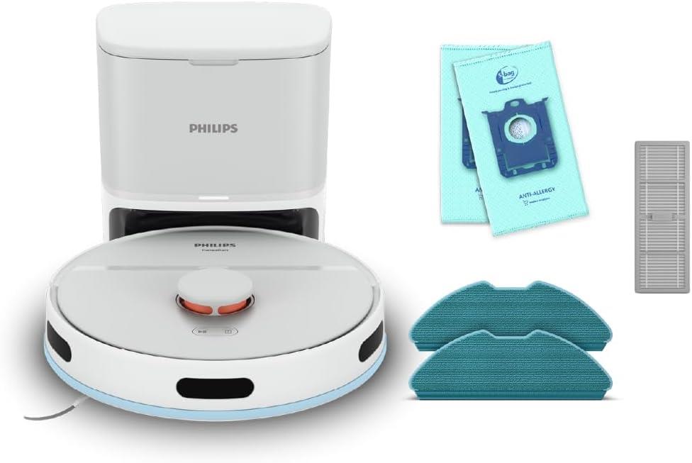 Philips HomeRun 2000 Serisi XU2100/20 Çöp İstasyon AQUA HOMERUN ISLAK VE KURU TEMİZLİK ROBOTU