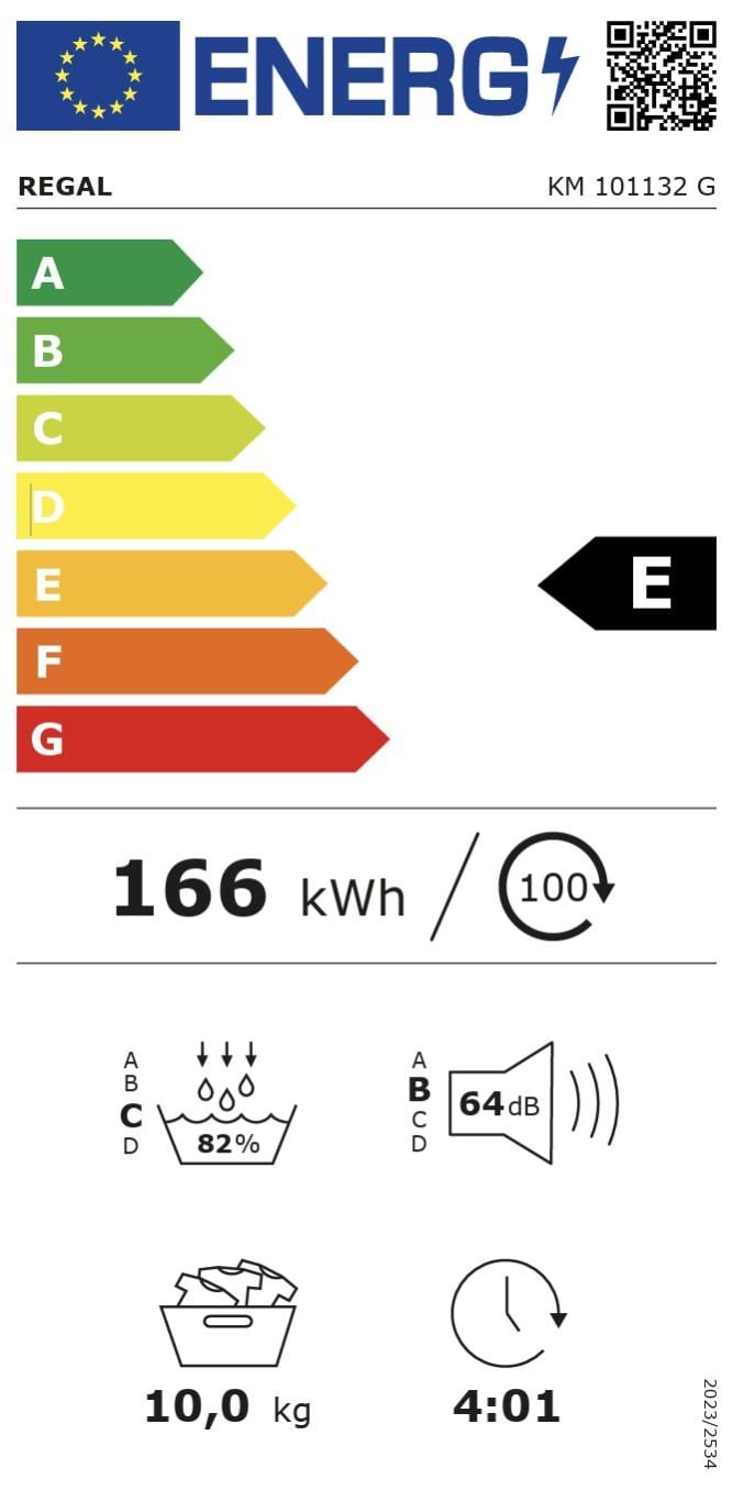 Regal KM 101132 G 10 kg Çamaşır Kurutma Makinesi