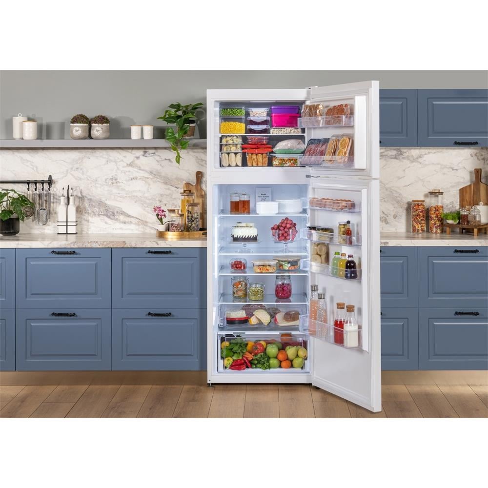 Regal NF 52021 E Çift Kapılı No Frost Buzdolabı Beyaz 451 LT