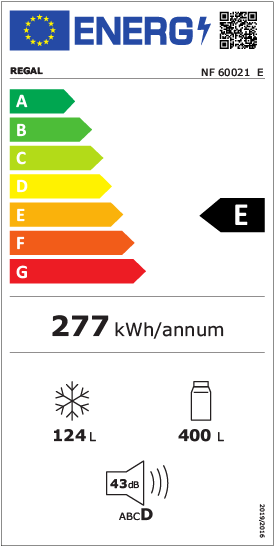 REGAL NF 60021 E BUZDOLABI