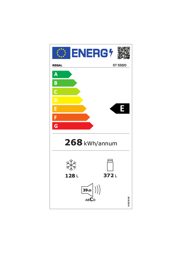 Regal ST 55020 500 Lt Çift Kapılı Buzdolabı