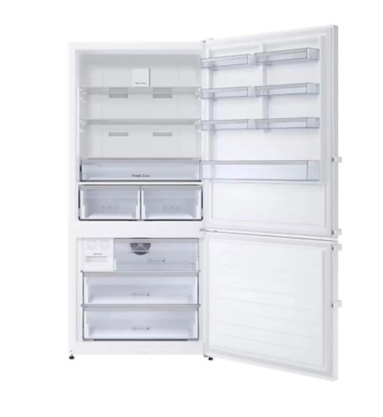 SAMSUNG RB58DS75EWW/TR E Enerji Sınıfı 580 L İkili Soğutma Teknolojisi Alttan Donduruculu Buzdolabı