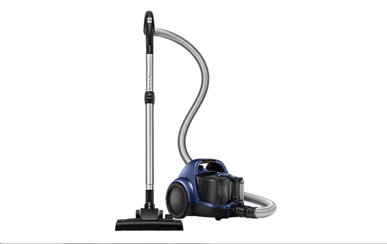 Samsung VC07T357MHB/TR Toz Torbasız Elektrikli Süpürge, Koldan Kontrol, Mavi