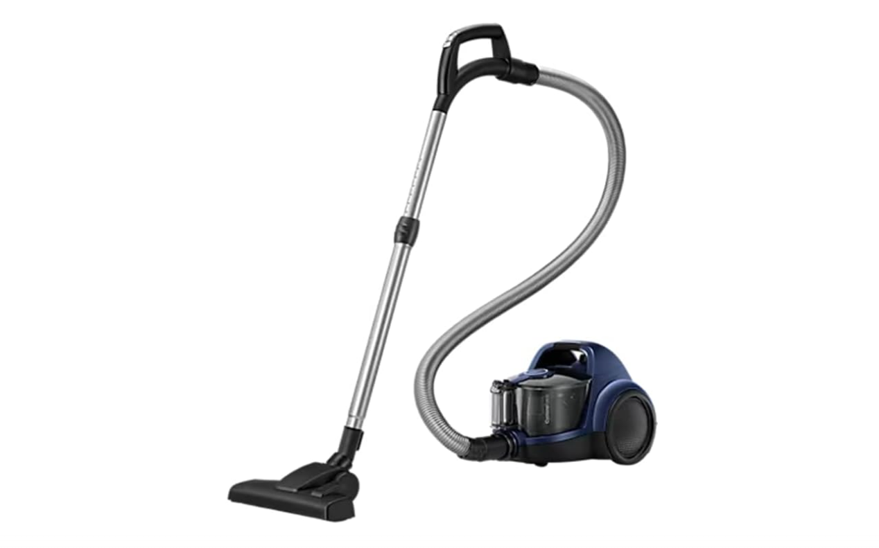 Samsung VC07T357MHB/TR Toz Torbasız Elektrikli Süpürge, Koldan Kontrol, Mavi