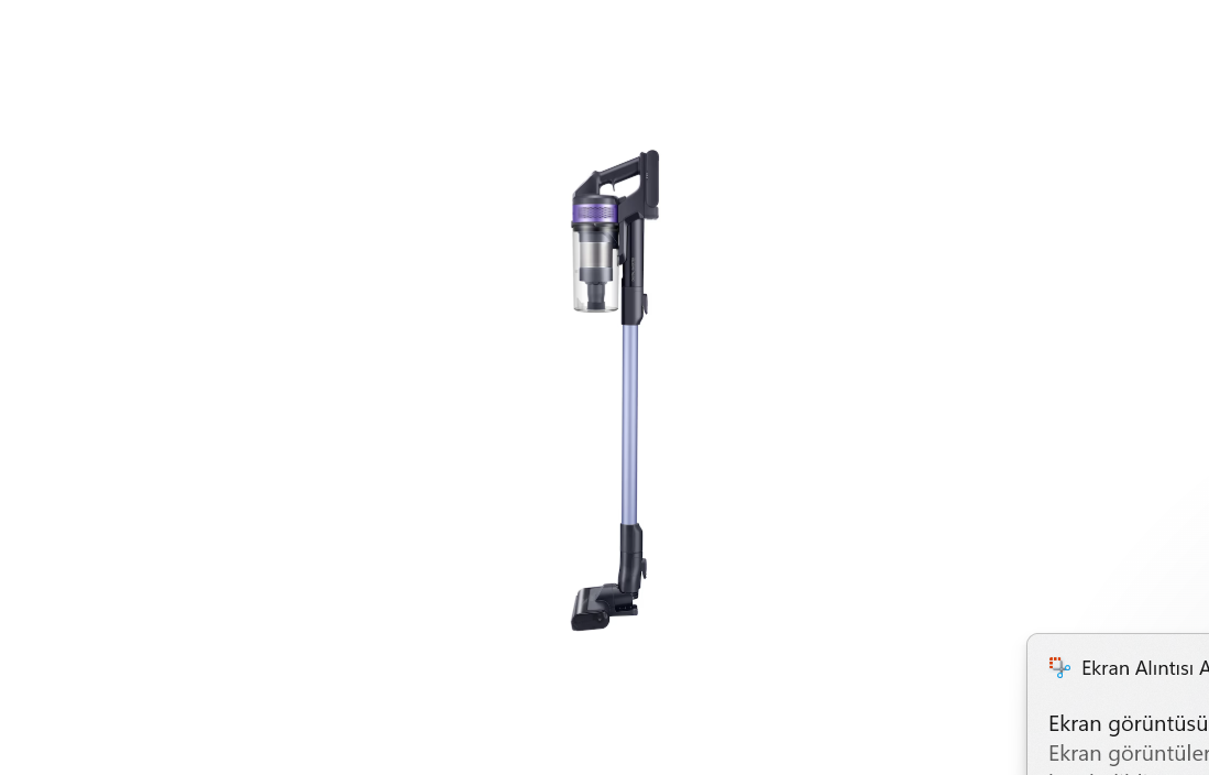 Samsung VS6000 (VS15A6031R4) Dikey/Pratik Elektrikli Süpürge - Jet Siklon, Dijital Ekran