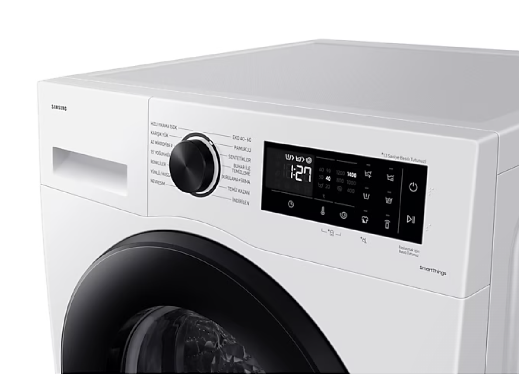 Samsung WW90CGC04DAEAH 9 Kg 1400 devir Çamaşır Makinesi, Dahili Wi-Fi, Eco Bubble Yıkama Teknolojisi