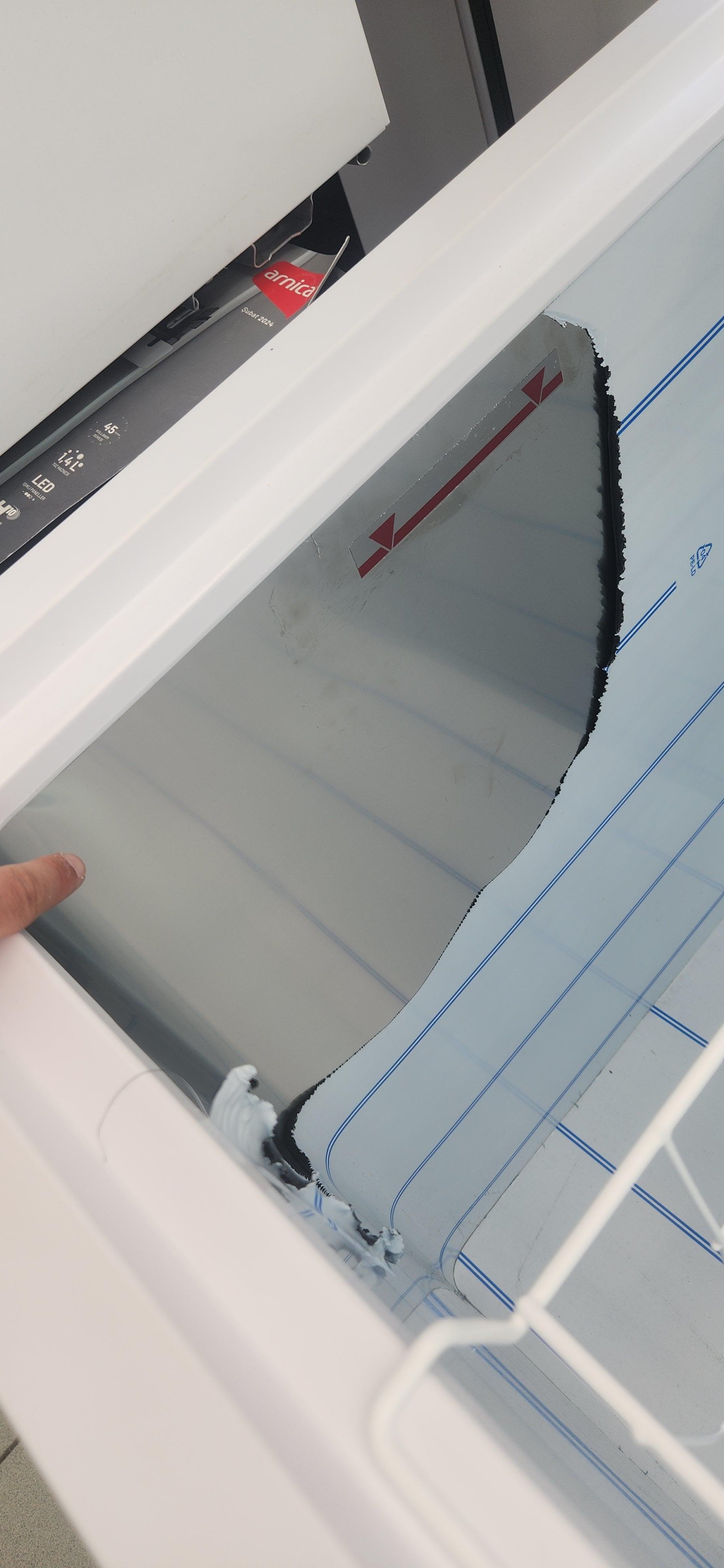 ŞENOCAK D613 DF IX KROM İÇ GÖVDE DUAL DERİN DONDURUCU