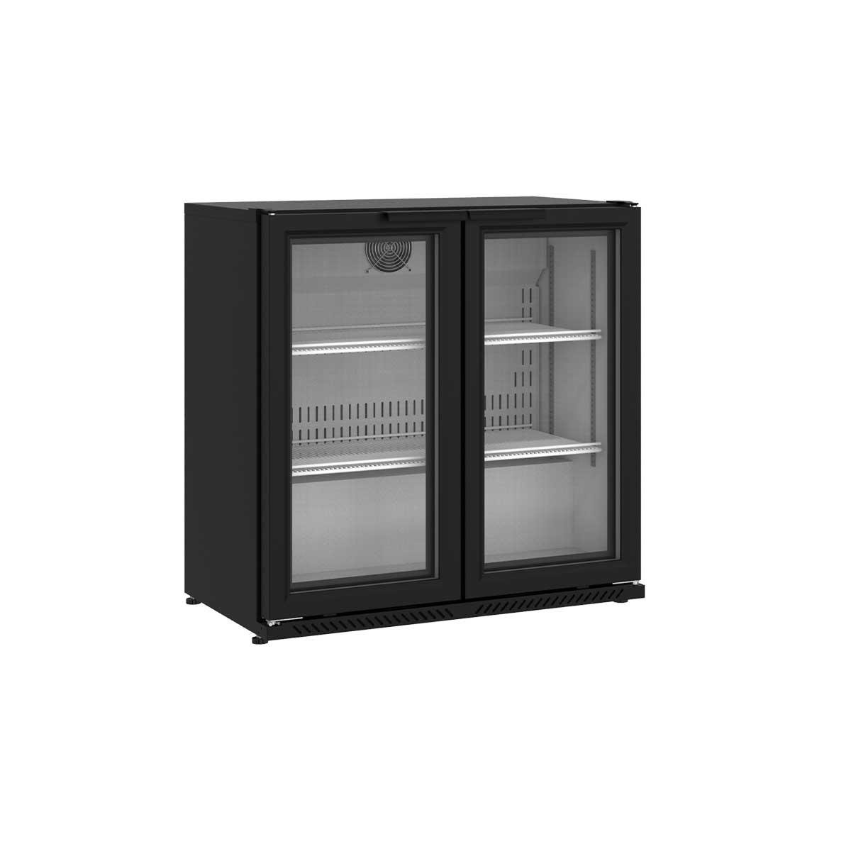 Şenocak S220 Bb Td Çift Kapı Tezgah Altı Bar Dolabı Siyah