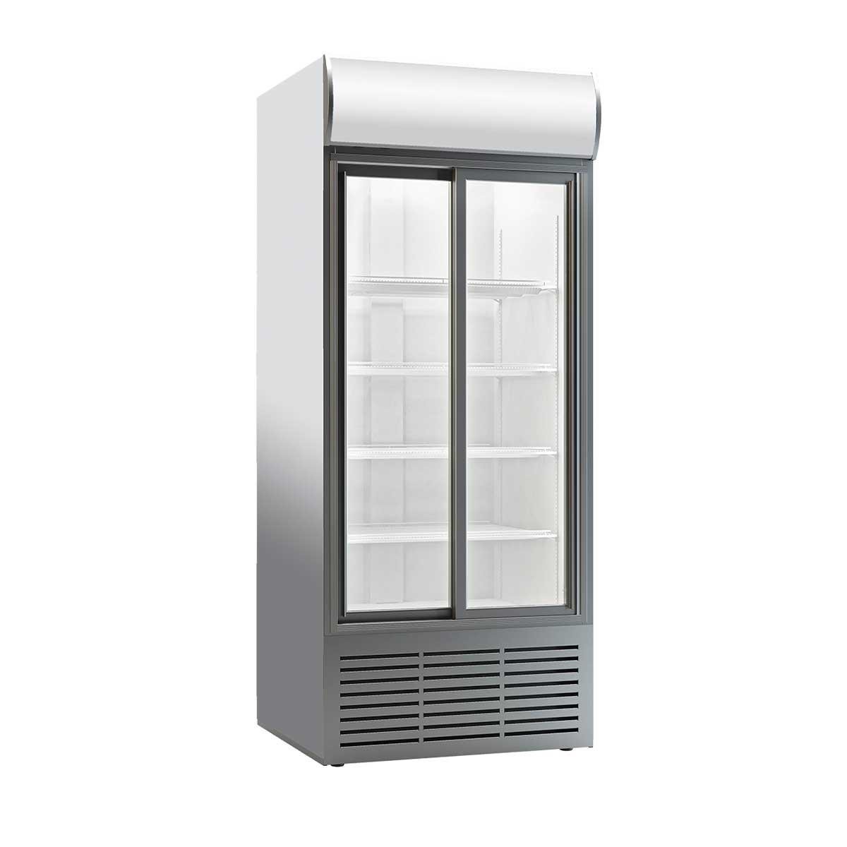 Şenocak S900 SC DD Ticari Tip Dikey Çift Sürgü Kapılı Şişe Soğutucu