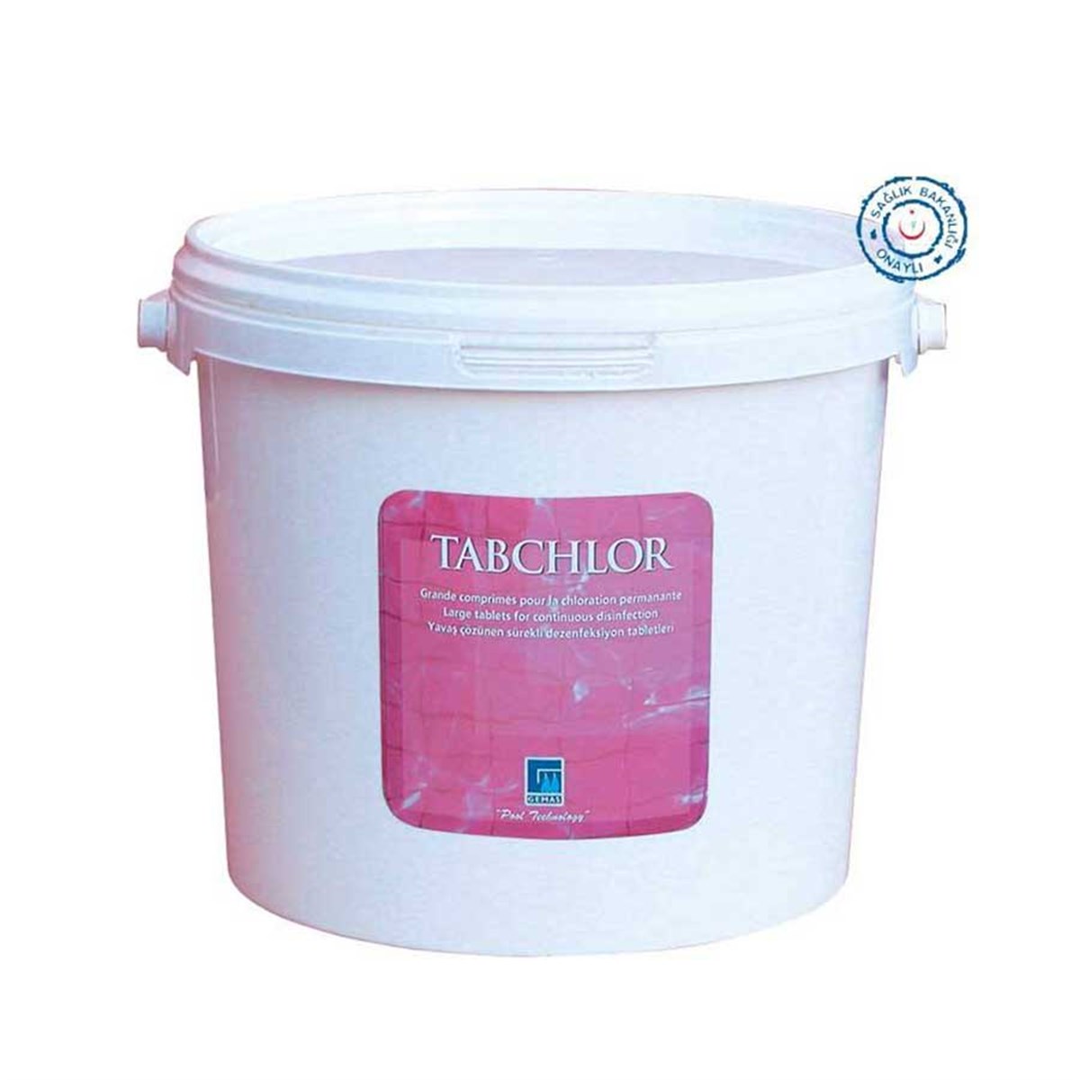 Gemaş Stabilize Triklor Tableti 200 gr %90 Klor 