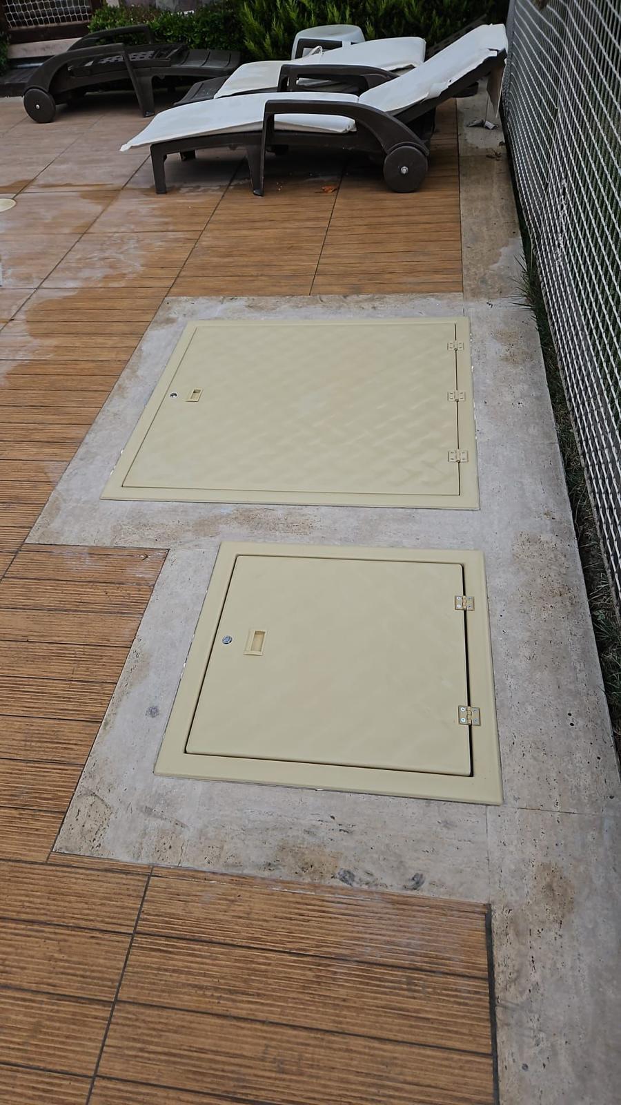 Havuz Makine Dairesi Kapağı