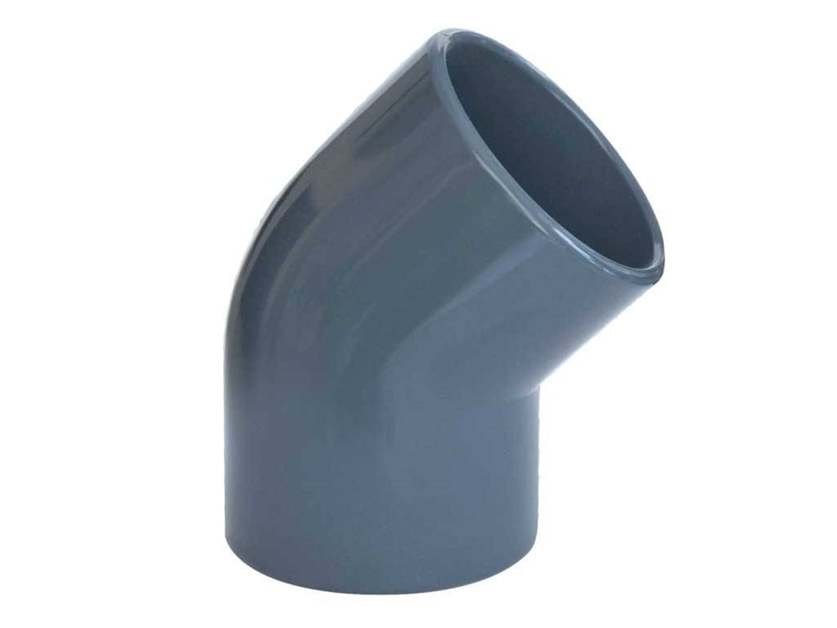 PVC Dirsek 45°