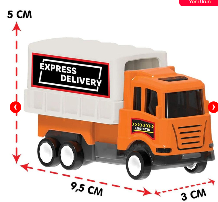 Pilsan Oyuncak Mini Kamyonlar Çek Bırak